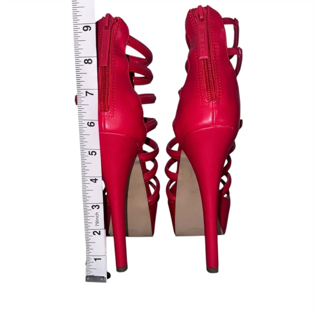 Sheikh Red Lina-13s High Heels size 5.5
